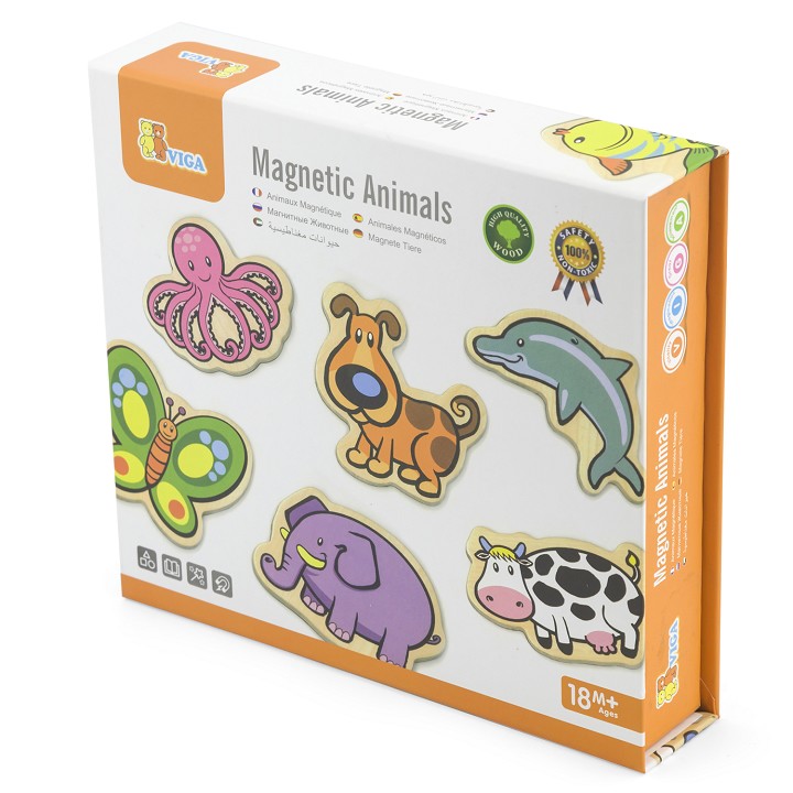 Viga Toys - Magnete - Tiere